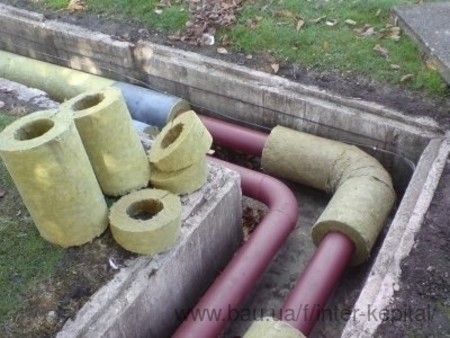 Теплоизоляция труб отопления, вентиляции